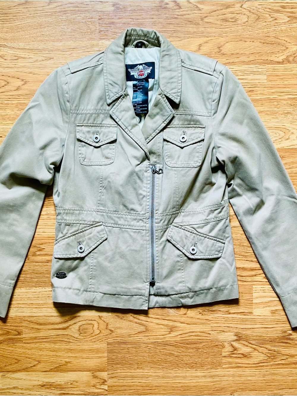 Harley-Davidson Women's Utility Jacket in Light Olive
